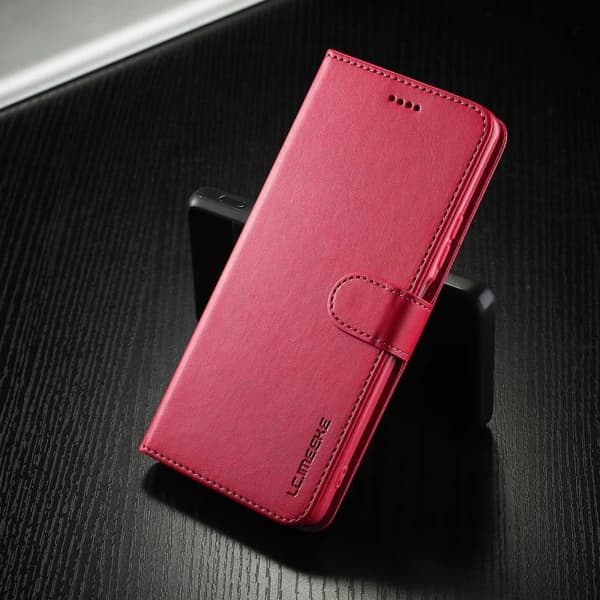 LC.IMEEKE Xiaomi 12X / Xiaomi 12 flip case - Punainen