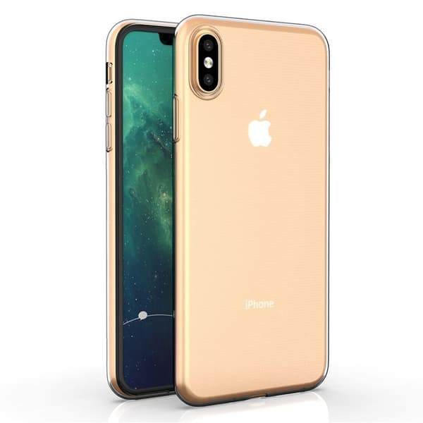 Ultrasmalt transparent fodral för iPhone Xs Max