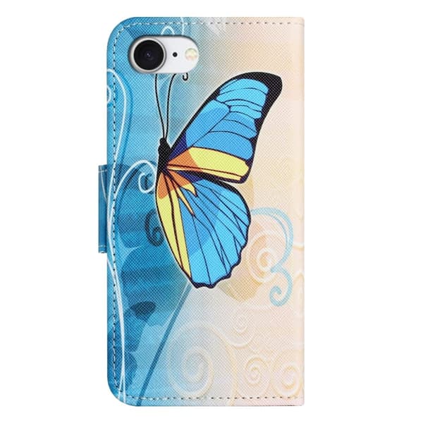 Wonderland iPhone 16e flip etui - Sommerfugl