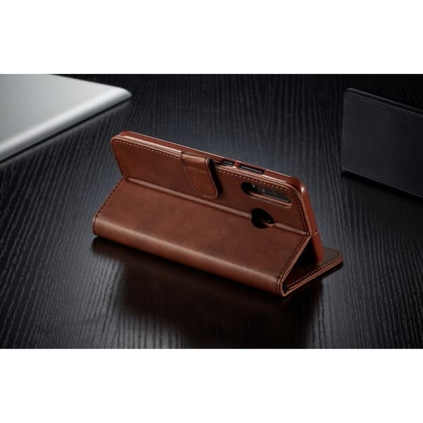 LC.IMEEKE Huawei P30 Lite pung etui - Brun