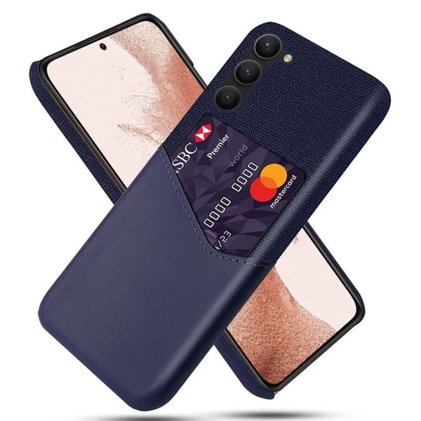 Bofink Samsung Galaxy S23 Kredittkort Deksel - Blå