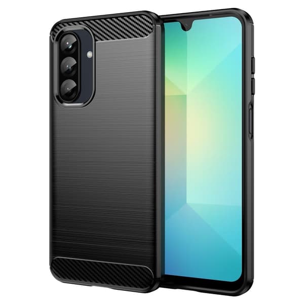 Carbon Flex Samsung Galaxy A26 deksel - Svart