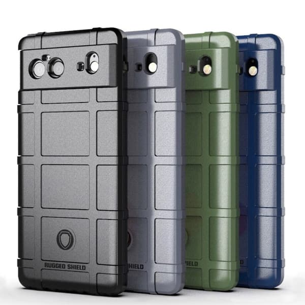 Rugged Shield Etui Google Pixel 6 - Grå