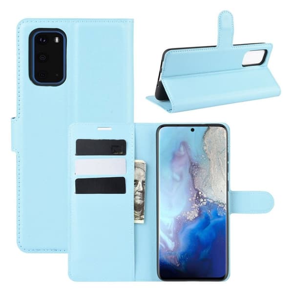 Classic Samsung Galaxy S20 flip kuoret - Sininen