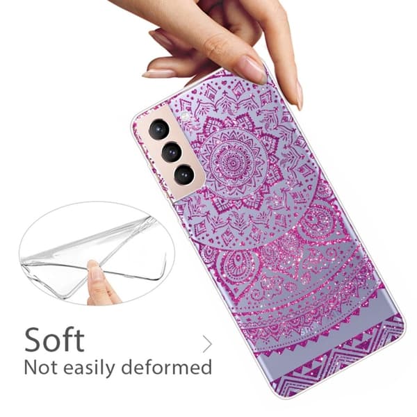 Deco Samsung Galaxy S22 Suojakotelo - Rose Flower Pattern