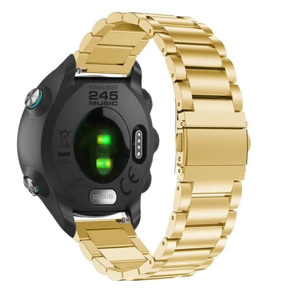 Garmin Forerunner 245 Solid Rustfritt Stål Klokkereim - Gull