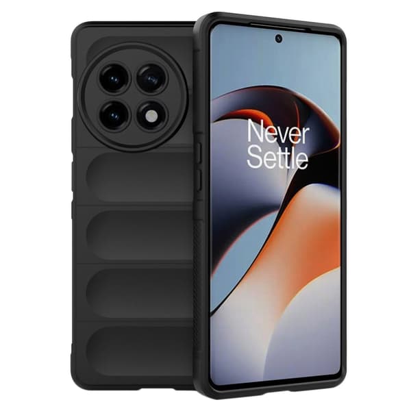 Blødt grebsformet cover til OnePlus 11R / OnePlus Ace 2 - Sort