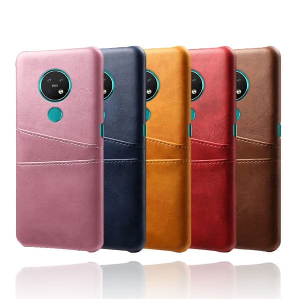 Dual Card etui - Nokia 7.2 / 6.2 - Sort