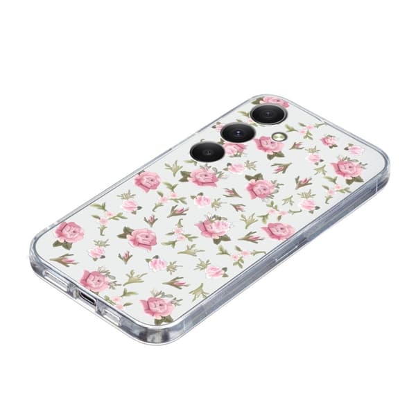 Imagine Samsung Galaxy S24 FE skal - Rosa Blomma