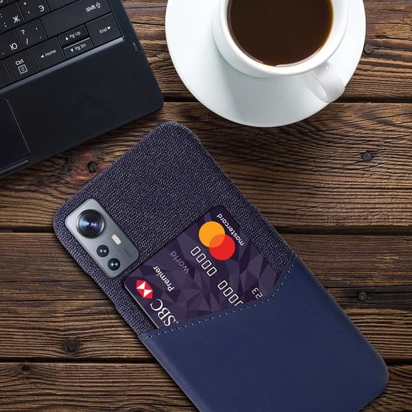 Bofink Xiaomi 12 / 12x Kort Cover - Blå