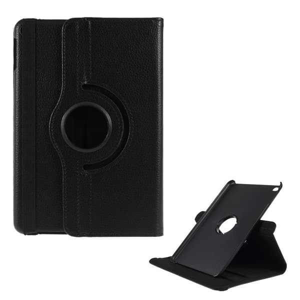 iPad Mini (2019) Litchi läderfodral - Svart