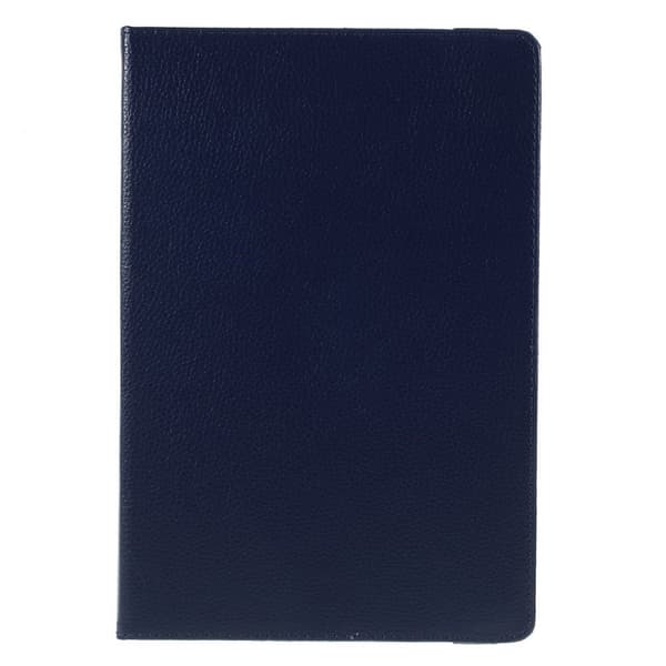 Samsung Galaxy Tab S5e litchi lædercover - mørkeblå