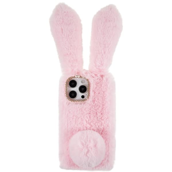 Bunny iPhone 14 Pro Max Deksel - Rosa