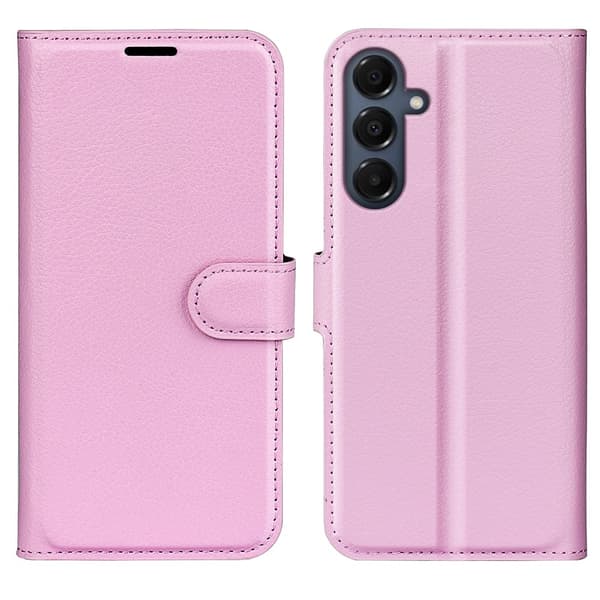 Classic Samsung Galaxy A17 flip etui - Rosa