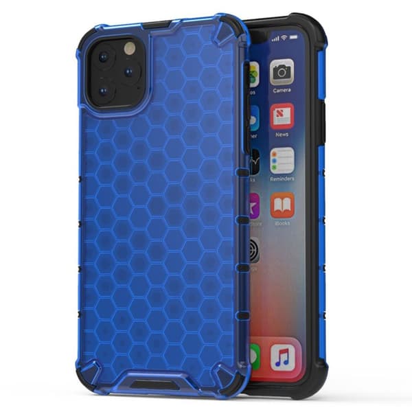 Bofink Honeycomb iPhone 11 etui - Blå