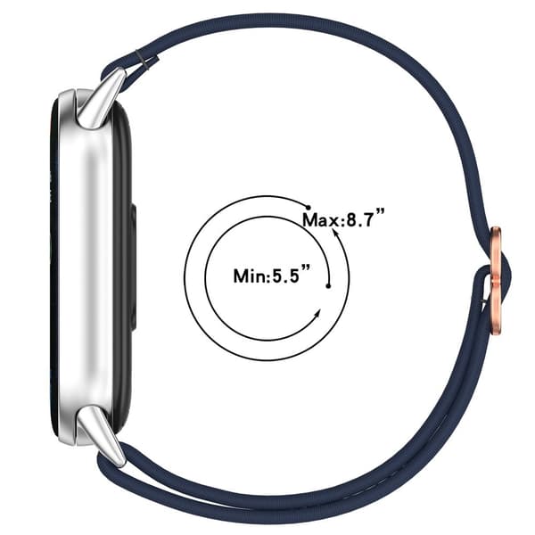 Smart klockarmband Xiaomi Smart Band 9 / 9 NFC / 8 / 8 NFC Nylon Elastisk Flätad Rem - Grön