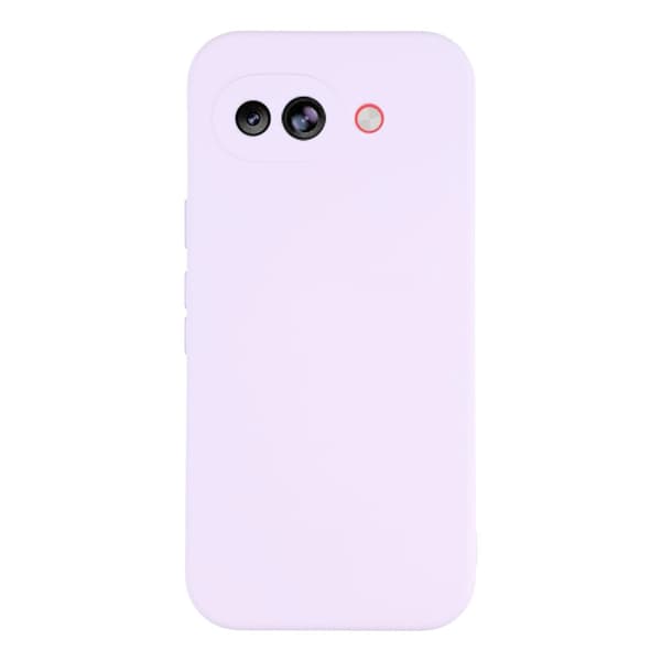 Mikrofiberforet blødt gummi Google Pixel 10a cover - Lilla
