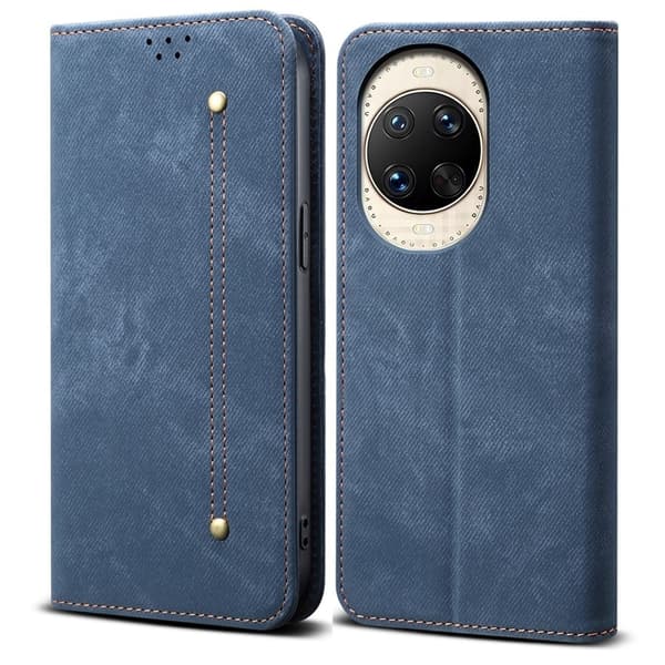 Jeans Huawei nova 14 Ultra flip etui - Blå