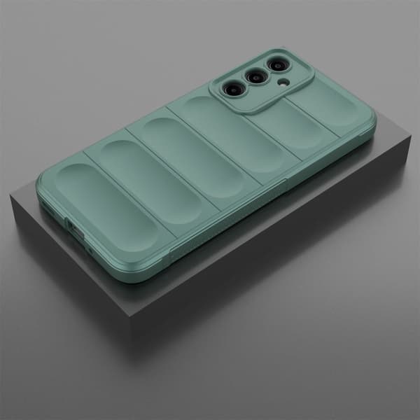 Blødt grebsformet Samsung Galaxy A26 cover - Grøn