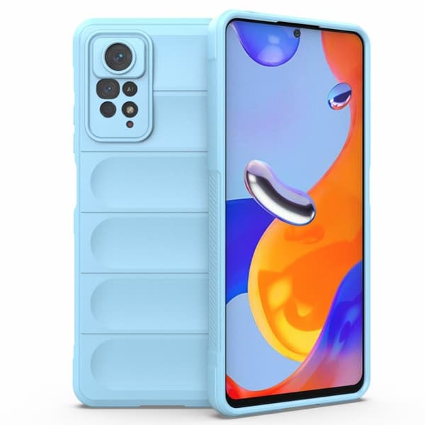 Mjukt greppformat Xiaomi Redmi Note 11 Pro 5G / Xiaomi Redmi Note 11 Pro skal - Blå