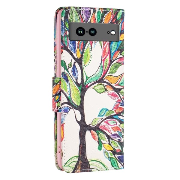 Wonderland Google Pixel 7a Flip Etui - Life Træ