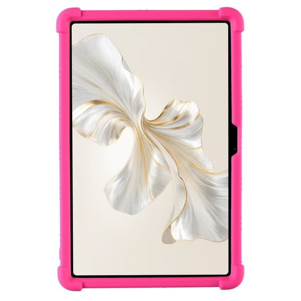 Honor Pad 9 Pro / Pad V8 Pro Silicone Case with Kickstand Rugged Protective Cover - Rose