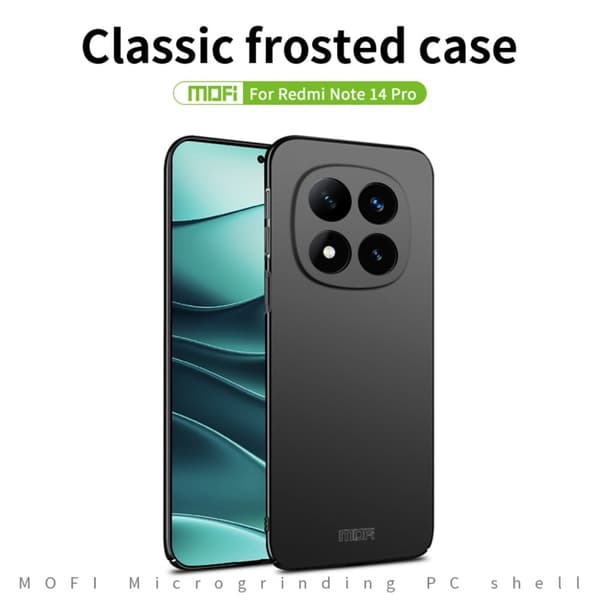 MOFI Xiaomi Redmi Note 14 Pro 5G slim shield deksel - Blå