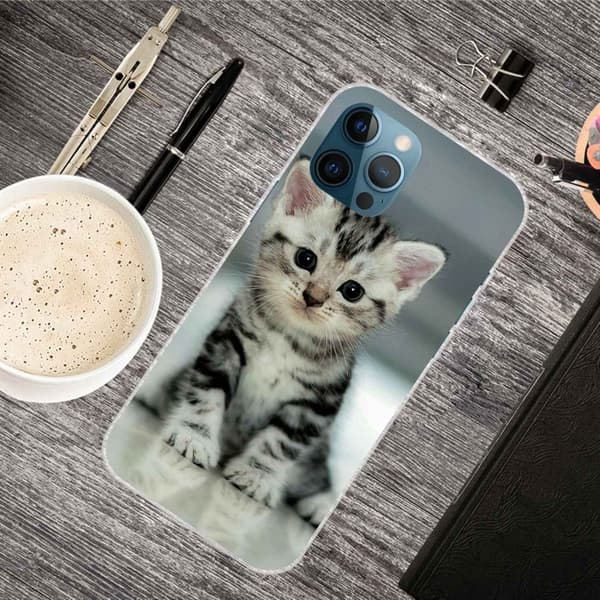 Deco iPhone 14 Pro Max deksel - Søt Katt