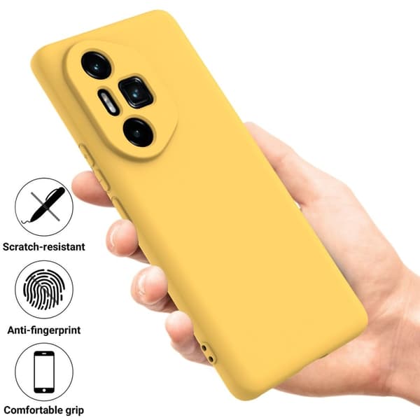Matte Liquid Honor 300 Pro silikone cover - Gul