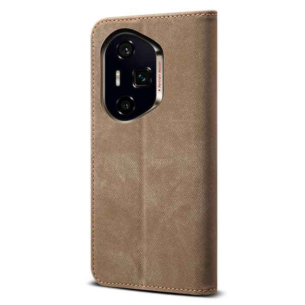 Jeans Honor 400 Pro flip case - Khaki