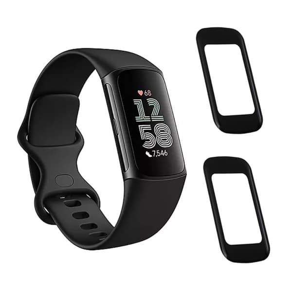 2Pcs / Pack Fitbit Charge 6 / 5 Watch Screen Protector Sensitive Touch Screen Film