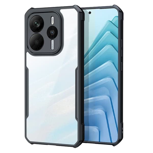 Xiaomi Redmi Note 14 5G holdbart akryl cover - Gennemsigtig