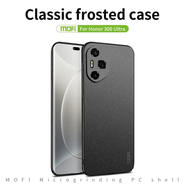 MOFI Honor 300 Ultra slim shield kotelot - Harmaa