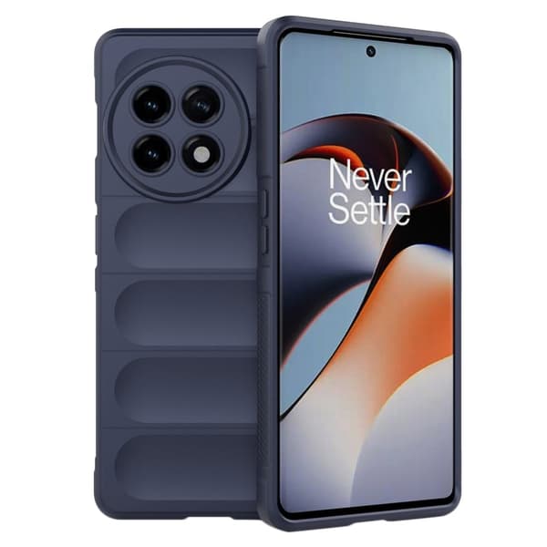 Blødt grebsformet cover til OnePlus 11R / OnePlus Ace 2 - Blå