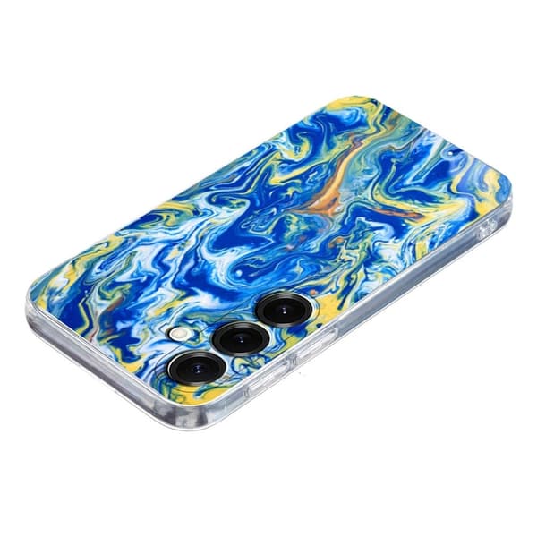 Abstract Samsung Galaxy A36 cover - Himmelblå