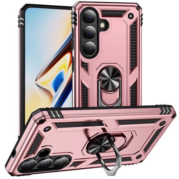 Bofink Combat Samsung Galaxy S26 Plus deksel - Rose Gull