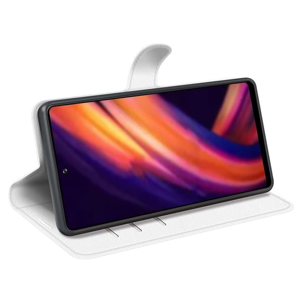 Classic Motorola Edge 30 Pro / Edge X30 Flippetui - Hvit