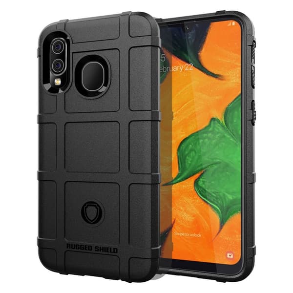 Rugged Shield cover - Samsung Galaxy A40 - Sort