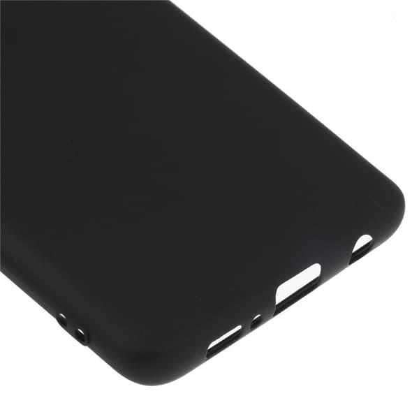 Dobbeltsidet, mat, fleksibelt etui til Samsung Galaxy S10 - Sort