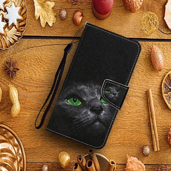 Wonderland Xiaomi Redmi 9A Flip Etui - Kat