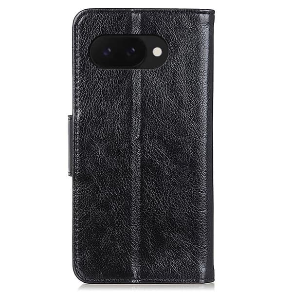 Neptune Google Pixel 9a flip-etui i lær - Svart