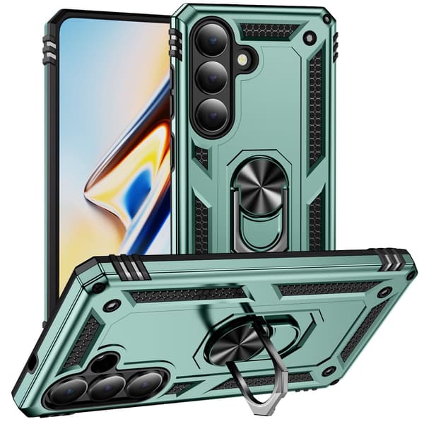 Bofink Combat Samsung Galaxy S26 Plus cover - Sortliggrøn