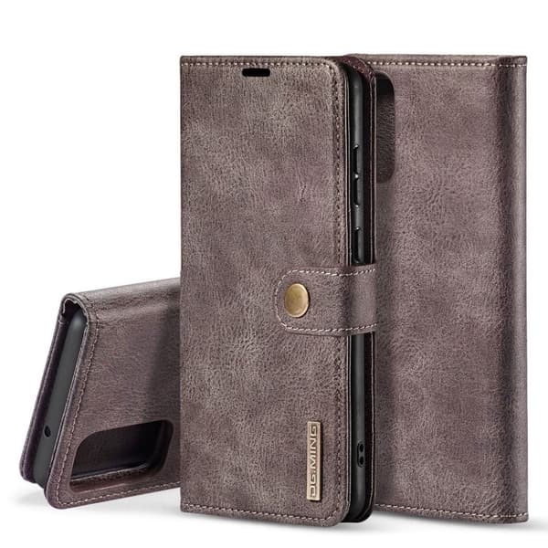 DG.MING Samsung Galaxy S20 Ultra 2-i-1 Wallet Etui - Grå