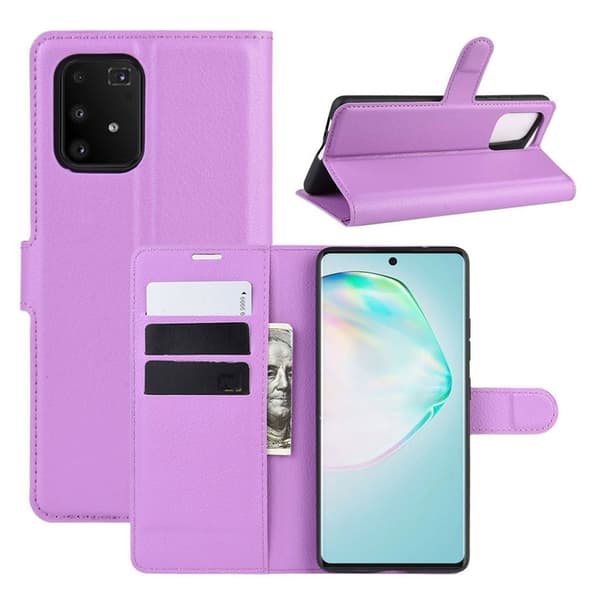 Classic Samsung Galaxy S10 Lite etui - Lilla
