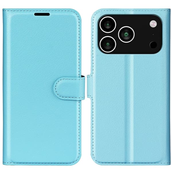Classic iPhone 17 Pro Max flip kuoret - Sininen