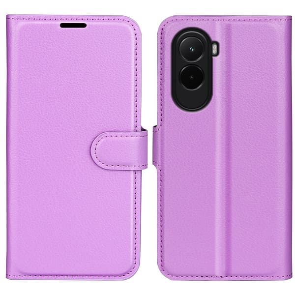 Classic Xiaomi Poco M7 4G flip etui - Lilla