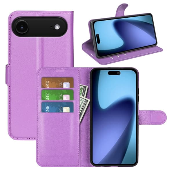 Classic iPhone Air flip etui - Lilla
