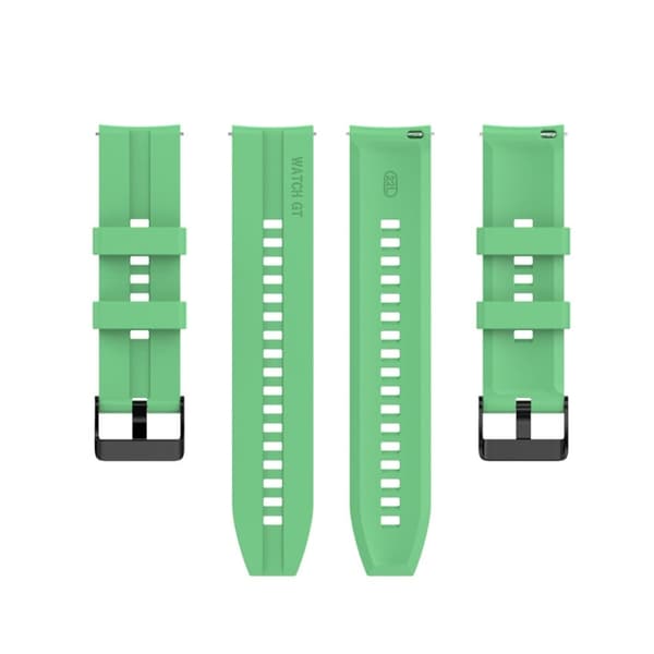 22 mm universal klockarmband i silikon - Mintgrön