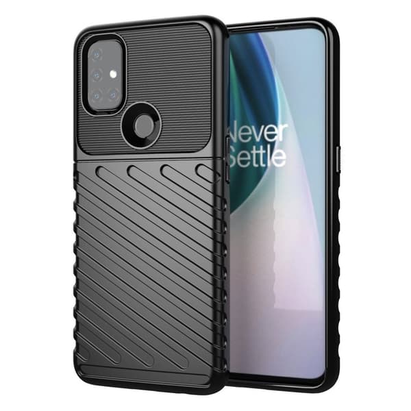 Thunder OnePlus Nord N10 5G kotelot - Musta