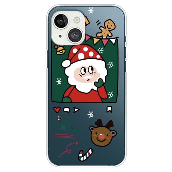 Julfodral till iPhone 14 Plus - Tomtefoto